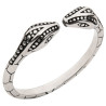 MenSteel Anneau de gland Two Snake